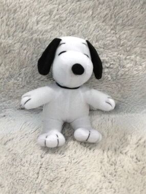 Authentic Snoopy 7.5" Stuffed Peanuts Dog Toy